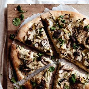 Mushroom Pizza Fungi