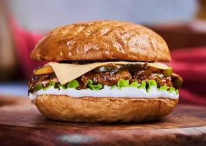 Mushroom Wheat Burger