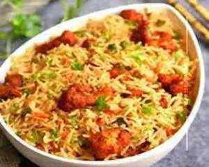 Veg manchurian rice