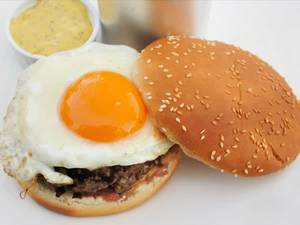 Egg & Cheese Burger