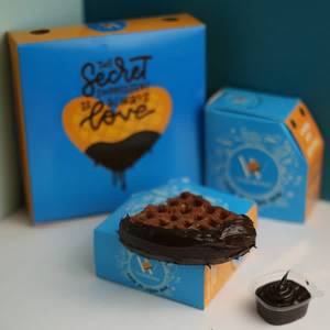 Chocolate Overload  Waffle [ Tripple Layered ]