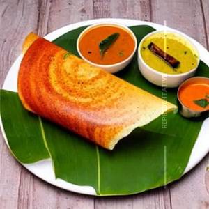 Butter masala dosa