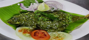Andhra Chilli Style - Mackerel [Bangada] Fish Fry - 1Pc