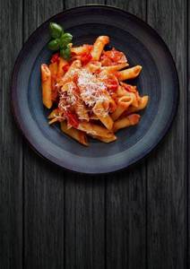 Red pasta Penne