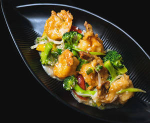 Butter Tossed Prawns