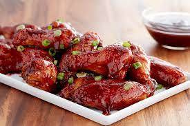 BBQ Sausage Chicken Wings [6 Pieces]