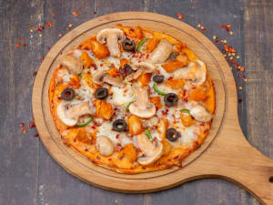 Reglar Mushroom Pizza