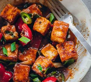 Chilli paneer                                                              