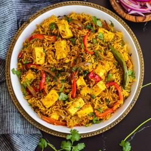 Spicy Paneer Biryani