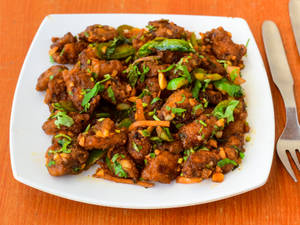 Baby corn Manchurian