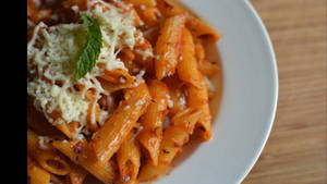 Cheese Chicken Penne Red Sauce Pasta
