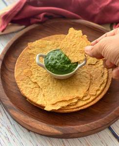 Garlic Khakra  (10 Pcs.)