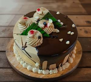 Eggless Chocolate Cake [500 gms]