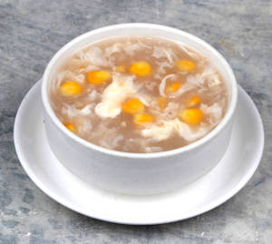 Sweet Corn Chicken Soup