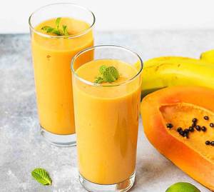 Tropical papaya perfection smoothie