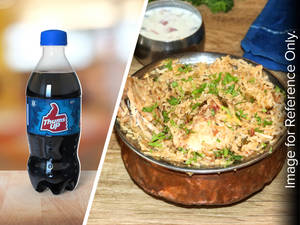 Chicken Biryani + Thums Up (250 ml)