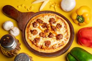 7" Regular Hot Chicken Pizza"
