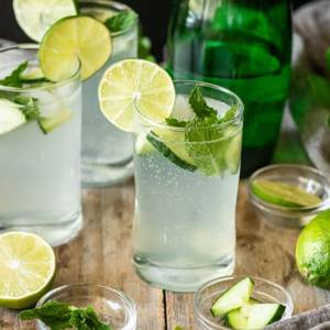 Fresh Lime Soda Mocktail