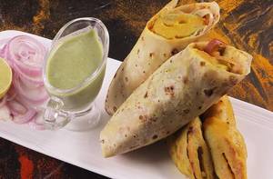 Hariyali Chaap Roll