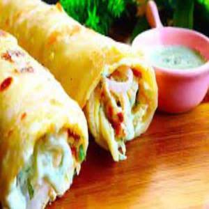 Chicken Malai Tikka Roll