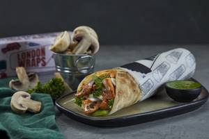 Mushroom Tikka Wrap