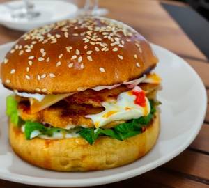 Char Grilled Chicken Burger