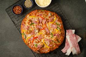 Bacon & Chicken Pizza [10 Inches, Serves 2]