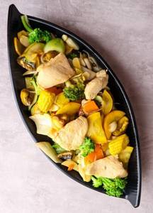 Stir Fry Chinese Green With Chicken
