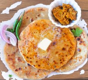 Paneer Pratha 2 Pcs