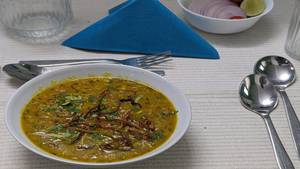 Double Garlic Dal Tadka