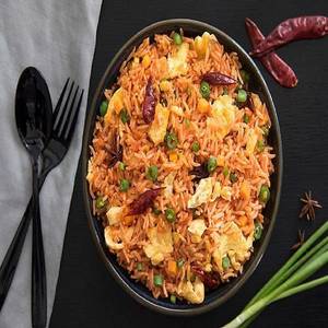 Schezwan Egg Fried Rice