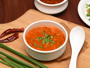 Chicken hot and sour soup