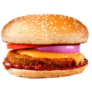 Veg Schezwan Burger