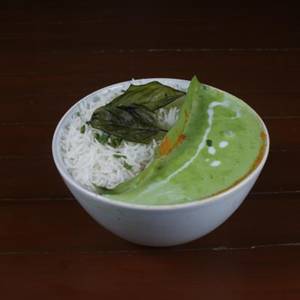 Green Thai Curry Chicken Rice Bowl