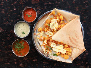 Butter Masala Dosa