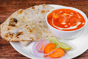 Shahi Paneer (Half) + 2 Butter Naan