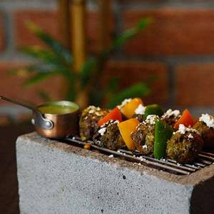 Tandoori Stuffed Mushrooms
