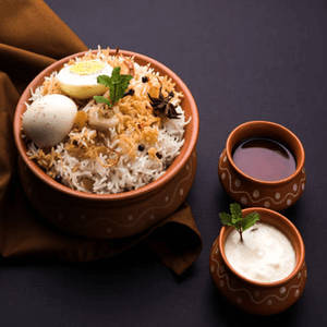 EGG HYDERABADI DUM BIRYANI 3 EGG - FULL