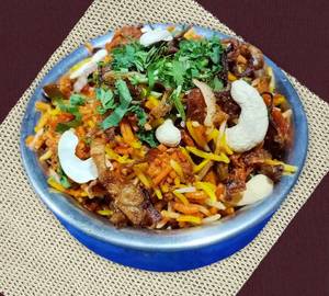Kaju dum biryani