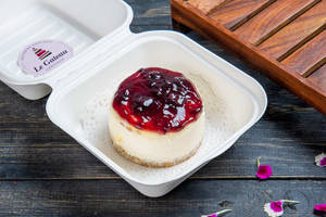 Blueberry Mini Baked Cheesecake