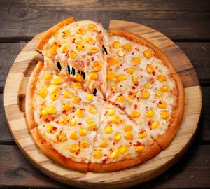8" Large Cheese And Corn Pizza
