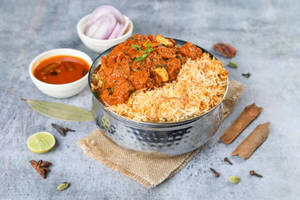 Special chicken biryani