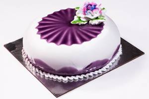 Eggless Blueberry Cake
