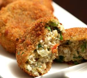 Crispy Matar Paneer Cutlet[2pcs]