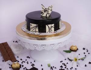 Chocolate Truffle Cake  [Eggfree]