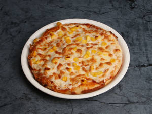7"  Cheese and Corn Pizza