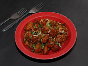 Veg manchurian dry