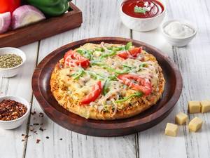 7" Cheese Onion Capsicum Pizza