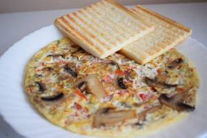 Body Builder Omelette