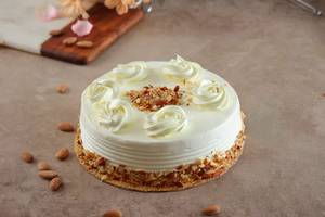 Roasted Almond Ice Cream Cake